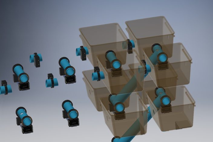 ColonyRAck 3D visualization