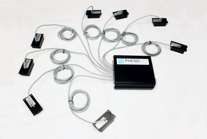 IDspyder with 8 flat mount readers