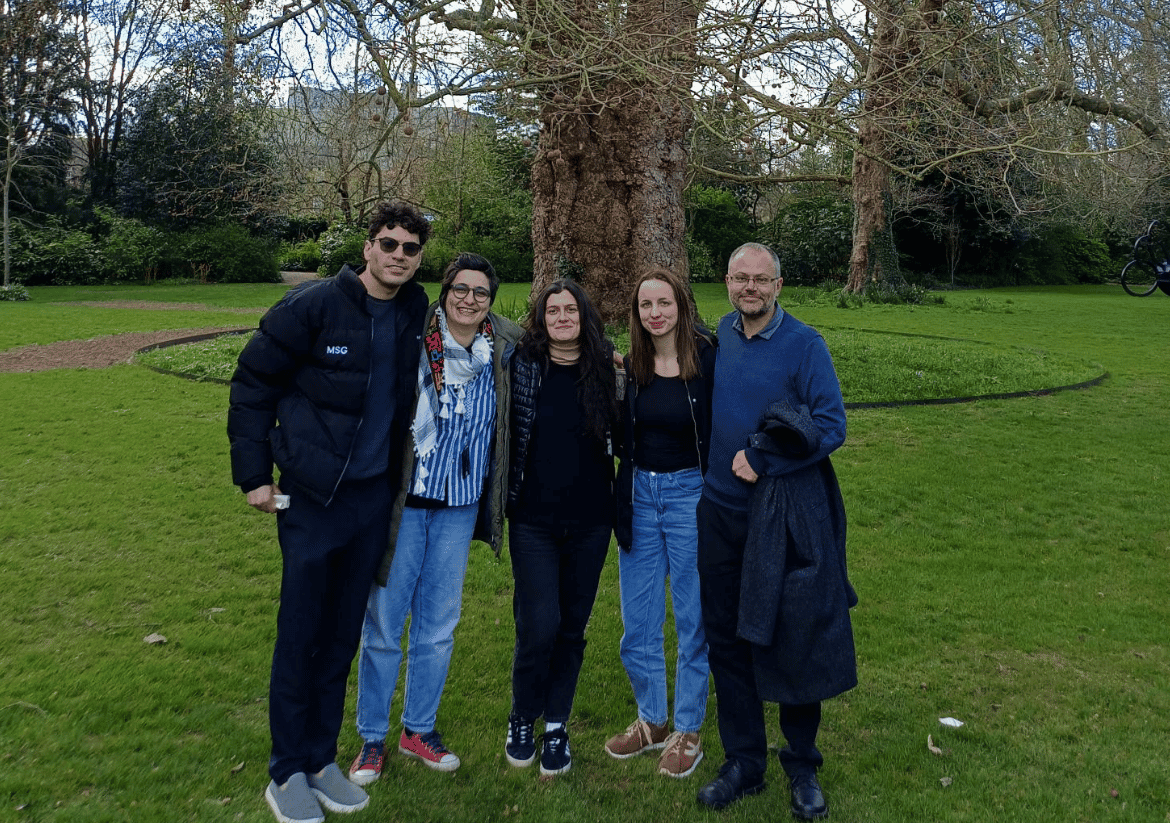 Tim Viney Lab teama at Oxford
